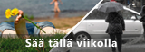 Sää nyt ja tällä viikolla (Kuva: MTV3 / HS)