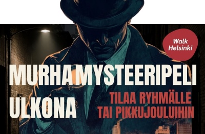 Murhamysteeripeli ulkona - Walk Helsinki