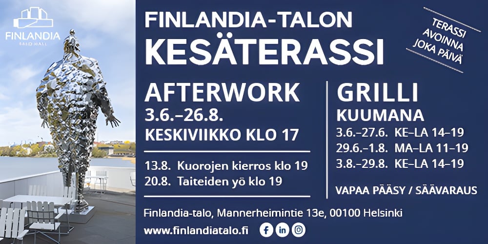 Keäterassi Finlandia-talo